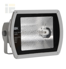 Прожектор металлогалогенный ГО02-150-01 симметричный 150Вт Rx7s IP65 серый IEK