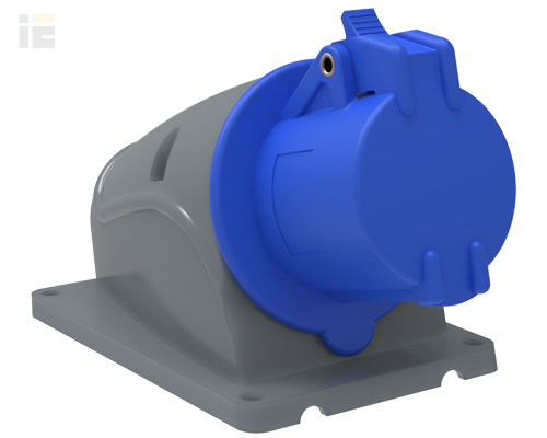 PSN11-016-3 | Розетка стационарная ССИ-113 16А-6ч/200-250В 2P+PE IP44 MAGNUM | IEK