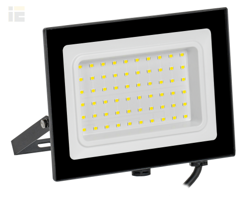 LPDO601-070-40-K02 | Прожектор светодиодный СДО 06-70 IP65 4000К черный | IEK