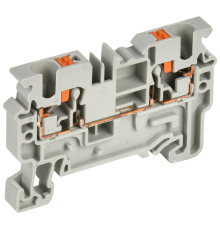 Колодка клеммная CP 4мм2 серая IEK
