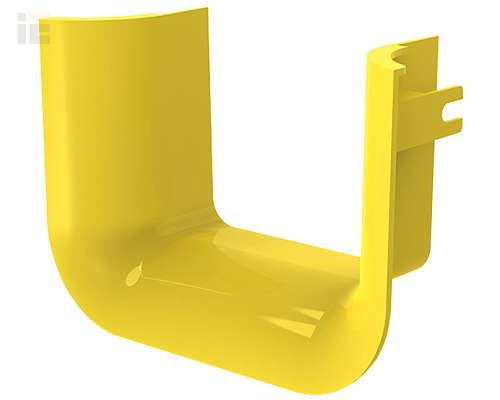 DS-120-LL23B | ITK Спуск торцевой опт. лотка 120мм |