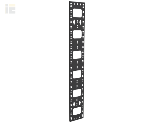 CO05-15033-R | ITK Органайзер кабельный вертикальный 150х12мм 33U черный |
