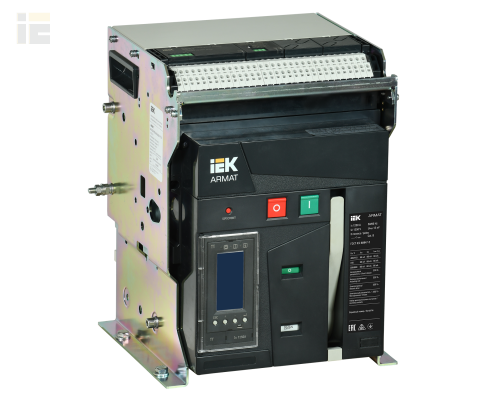 AR-ACB-3FA-066-1250A-TYCF | ARMAT Воздушный автоматический выключатель стационарного исполнения 3P типоразмер A 66кА 1250А расцепитель TY с комплектом аксессуаров 220В: мотор привод независимый расцепитель катушка отключения | IEK