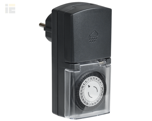 ERT-20-1-16-S-30-0-44-K01 | Розетка-таймер механический РТМ-4 30мин 24ч 48on/off 16А IP44 | IEK