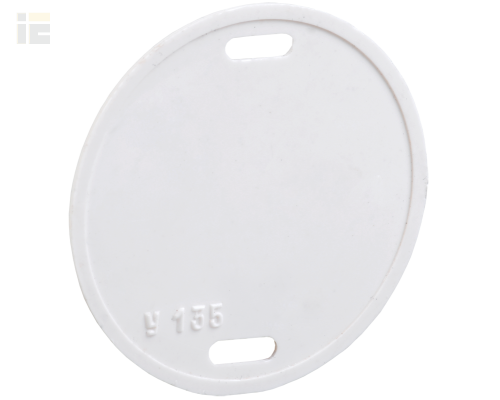 UZMA-BIK-Y135-R | Бирка кабельная маркировочная У-135 (круг 55мм) | IEK