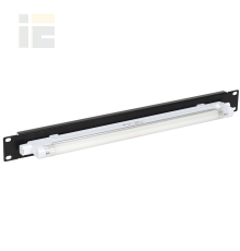 ITK 19 осветительная панель 1U с ручным вкл. черная
