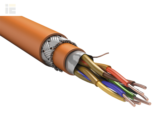 FR1-01-F-7427 | ITK Кабель RS-485 1х2х1,13 Кнг(А)-FRHF оранжевый (200м) |