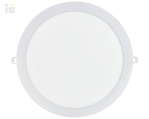 LDVO0-1609-1-24-4000-K01 | Светильник светодиодный ДВО 1609 круг 24Вт 4000K IP20 белый | IEK