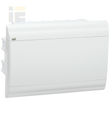 PRIME Корпус пластиковый ЩРВ-П-12 модулей встраиваемый белый/белая дверь IP41 IEK