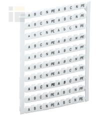 Маркеры для КВИ-4/16мм2 с символами A, B, C, N, PE