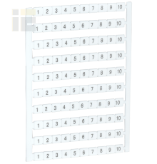 Маркеры для КВИ-4/16мм2 с нумерацией №№ 1-10 IEK