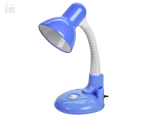 LNNL5-1005-2-VV-40-K13 | LIGHTING Светильник настольный 1005 с кармашком Е27 голубой | IEK