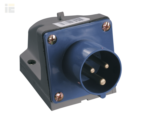 PSR51-016-3 | Вилка стационарная ССИ-513 2P+PE 16А 200-250В IP44 | IEK