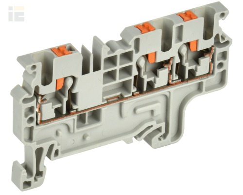 Колодка клеммная CP-MC 3 вывода 2,5мм2 серая