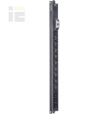 ITK BASE PDU вертикальный PV1111 18U 1 фаза 16А 9 розеток SCHUKO (немецкий стандарт) + 3 розетки C13 кабель 2,6м вилка SCHUKO (немецкий стандарт)