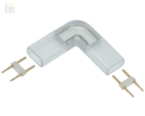 LSCON12-MONO-220-05 | Коннектор угловой 5шт MONO 12мм (разъем-разъем) | IEK