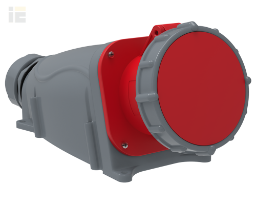 PSN12-063-5 | Розетка стационарная ССИ-135 63А-6ч/200/346-240/415В 3Р+РЕ+N IP67 MAGNUM | IEK