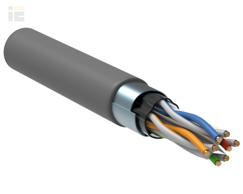 LC1-C604-311 | ITK Витая пара F/UTP кат.6 4x2х23AWG PVC серый (305м) |