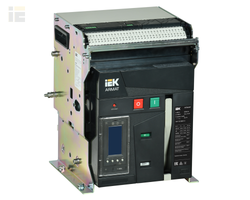 AR-ACB-3FA-055-0800A-TYCF | ARMAT Воздушный автоматический выключатель стационарного исполнения 3P типоразмер A 55кА 800А расцепитель TY с комплектом аксессуаров 220В: мотор привод независимый расцепитель катушка отключения | IEK