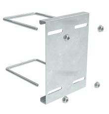 Панель монтажная неперфорированная к опорам ограждений 40-62мм HDZ IEK