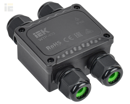 Коробка распределительная герметичная WTP-403 4 ввода IP68