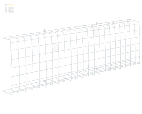 LIGHTING Решетка защитная для светильника LED ДВО 1280х370х95мм белая