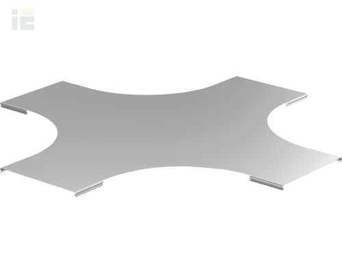 CKR04D-4-500-10 | Крышка крестовины лестничной LESTA основание 500мм R300 | IEK