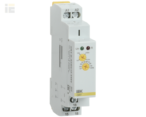 ORT-D-ACDC12-240V | Реле задержки выключения при снятии питания ORT 12-240В AC/DC | IEK