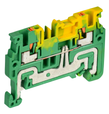 Колодка клеммная CP-PEN заземляющая 1,5мм2 желто-зеленая IEK