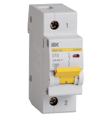 KARAT Автоматический выключатель ВА47-100 1P D 10А 10кА IEK