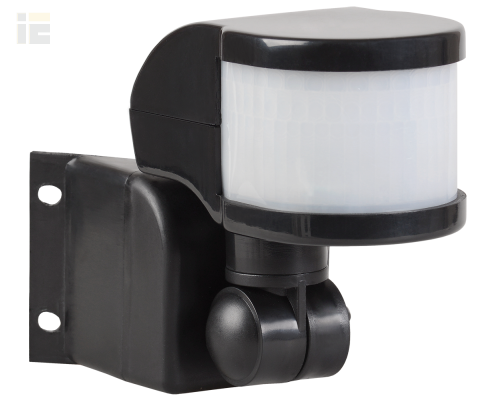 LDD10-018B-1100-002 | Датчик движения ДД-018В 1100Вт 270град 12м IP44 черный | IEK