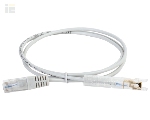 PC01-11045-1P2M | ITK Патч-корд 110-RJ45 1 пара, кат.5Е, 2м, серый |