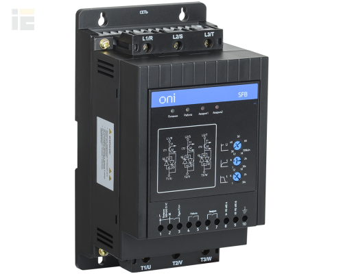 Устройство плавного пуска SFB 3Ф 380В 7,5кВт 15A Uупр 24В Modbus с выкл. ONI