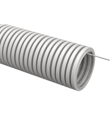 ELASTA Труба гофрированная ПВХ d=32мм с зондом (10м) IEK