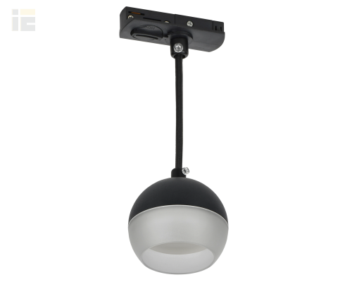 LIGHTING Светильник 4119 декоративный трековый подвесной под лампу GX53 черный IEK