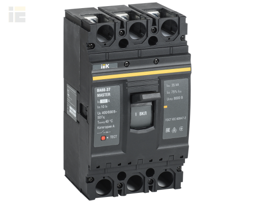 SVA40-3-0320-02 | Выключатель автоматический ВА88-37 3Р 320А 35кА MASTER | IEK
