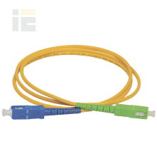 ITK Оптический коммутационный переходной шнур (патч-корд), SM, 9/125 (OS2), SC/UPC-SC/APC, (Simplex), 50м