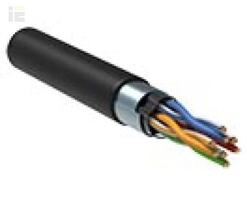 BC3-C5E04-339-305-R-G | Витая пара F/UTP 5E 24AWG 4PR LDPE 1м черн. 305м РФ | GENERICA