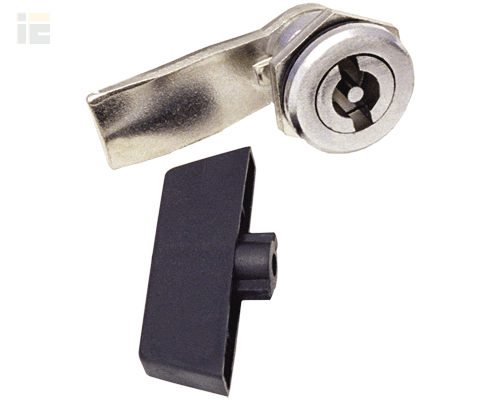 YZK20-00 | Замок-защелка 22-17/46 для металлического бокса с пластмассовым ключом | IEK