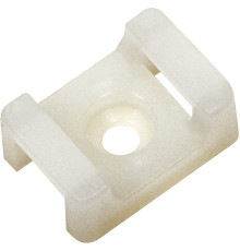 Площадка ПМ 22х16х6мм под винт белая (100шт) IEK