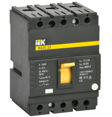 Выключатель автоматический ВА88-33 3Р 160А 35кА IEK