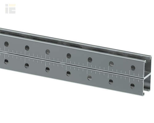 CLM50D-PSD-41-41-20-1 | STRUT-профиль перфорированный двойной 41х41х2000-1,5 EZ | IEK