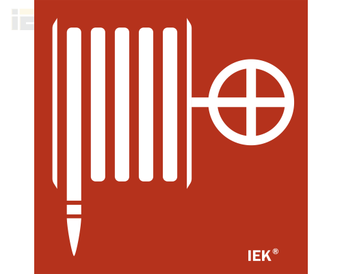 LPC10-1-15-15-PKRAN | Этикетка самоклеящаяся 150х150мм Пожарный кран | IEK