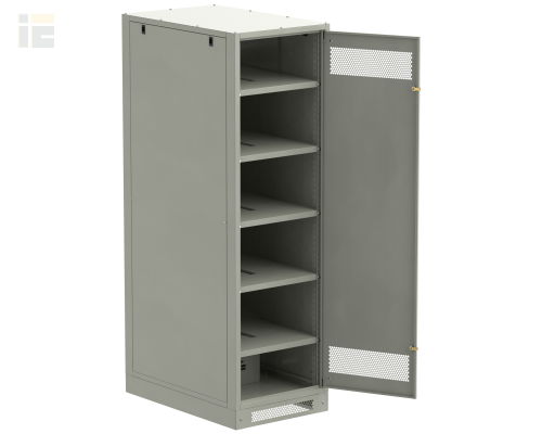 LB35-20H69-M | ITK LINEA B Шкаф (пустой) 2000х600мм дверь метал. сер. |