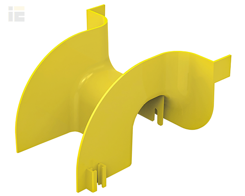 DS-LC22038162 | ITK Выход опт. лотка 90мм с крышкой для 120х240мм |