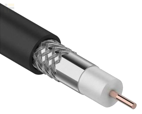 CC1-R1F1-119-300-G | Каб. коаксиал. RG11 CCS 75Ом FPE PVC черн. (300м) | GENERICA