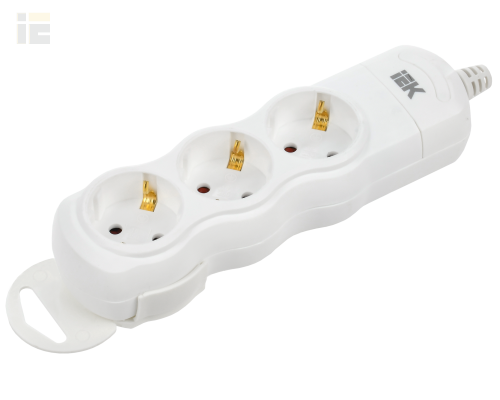 Розетка переносная разборная РПр03 3 места