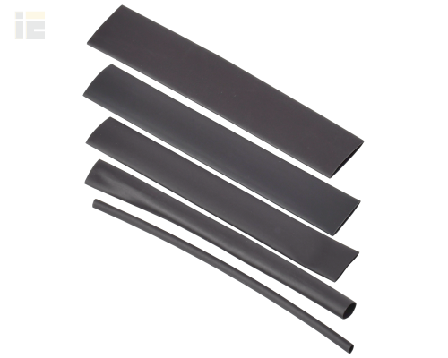 UDR10-002-012-105-K02-B | Набор ТТУ нг-LS 2/1-4/2-6/3-8/4-10/5-12/6 черный 100мм (100шт/бокс) | IEK