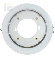 LIGHTING Светильник 4115 встраиваемый под лампу GX70 белый IEK