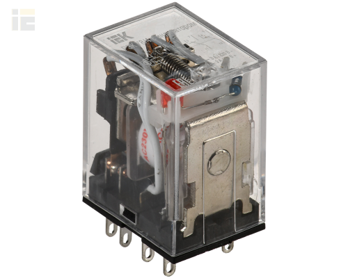 RRP20-4-03-220A-LED | Реле промежуточное РЭК78/4(MY4) с индикацией 3А 230В АC | IEK